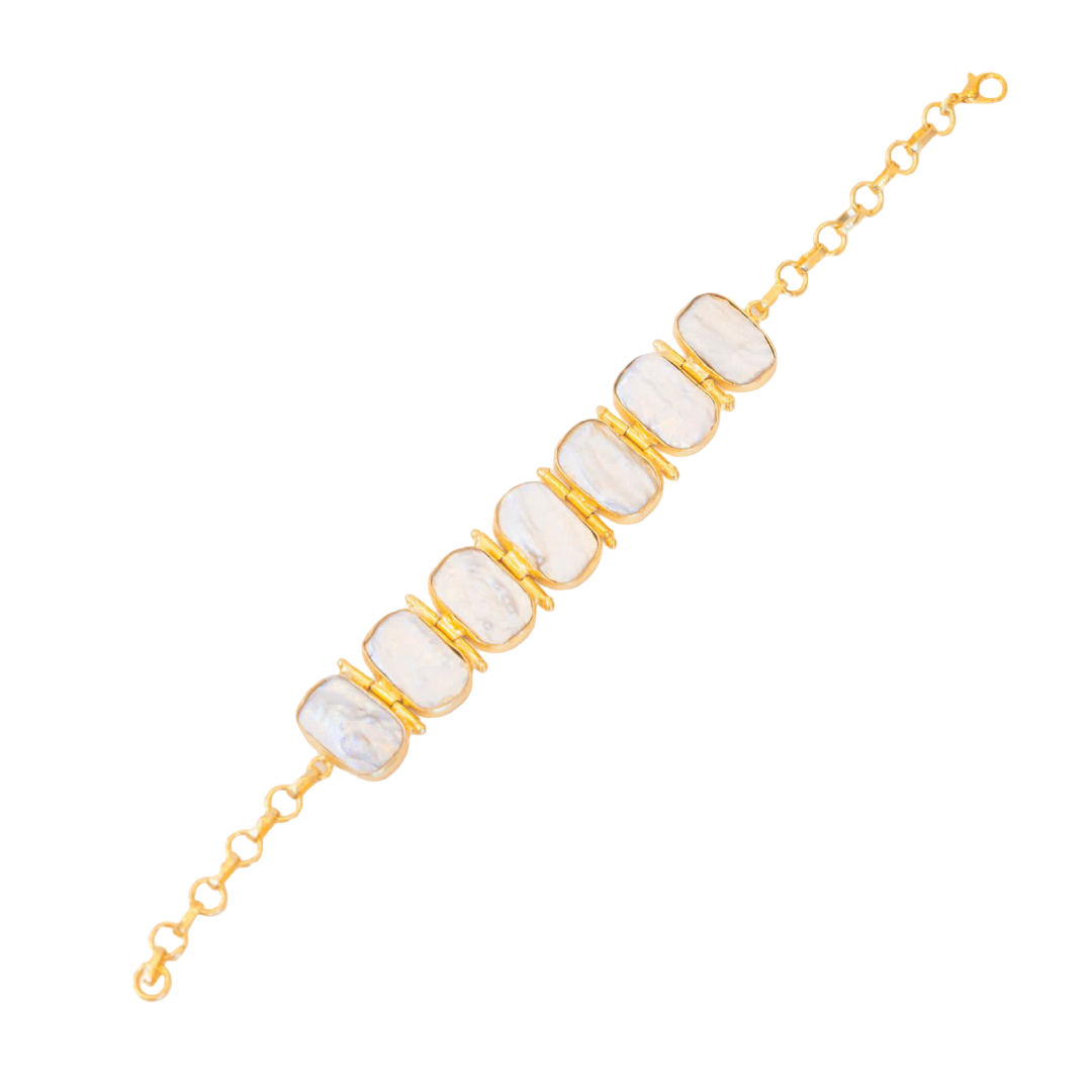 Zaya Bracelet (Baroque Pearl)