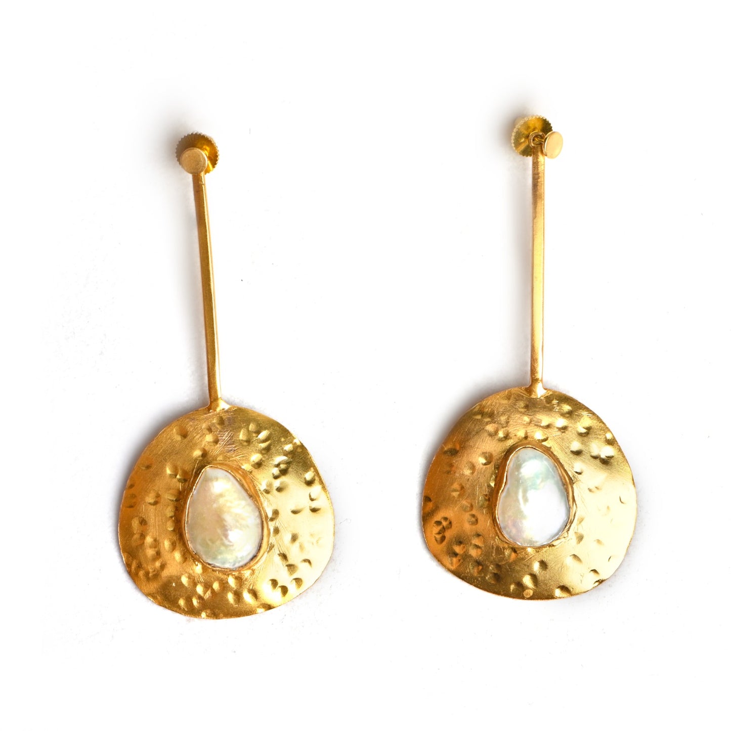 Tiva (Baroque Pearl) Statement Earrings