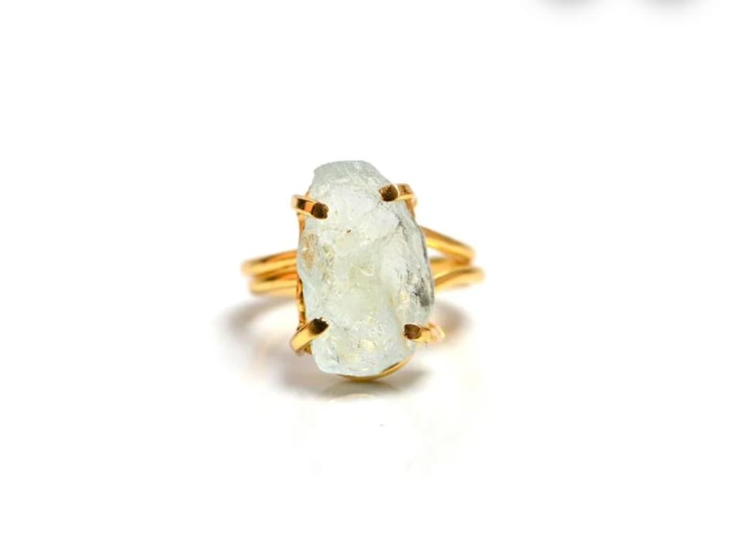 One Stone Adjustable Ring