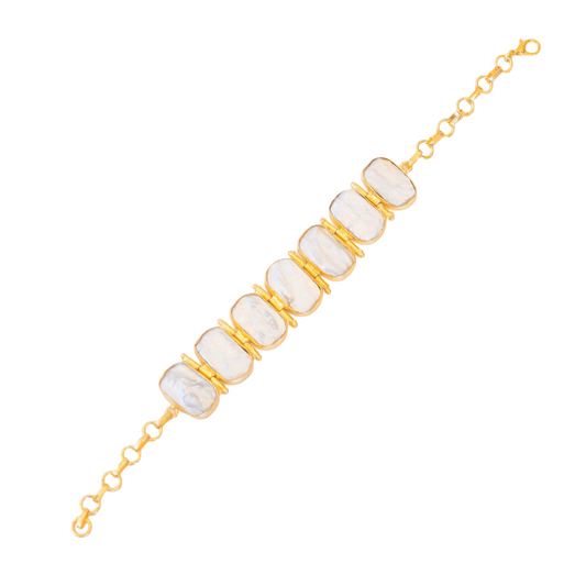 Zaya Bracelet (Baroque Pearl)