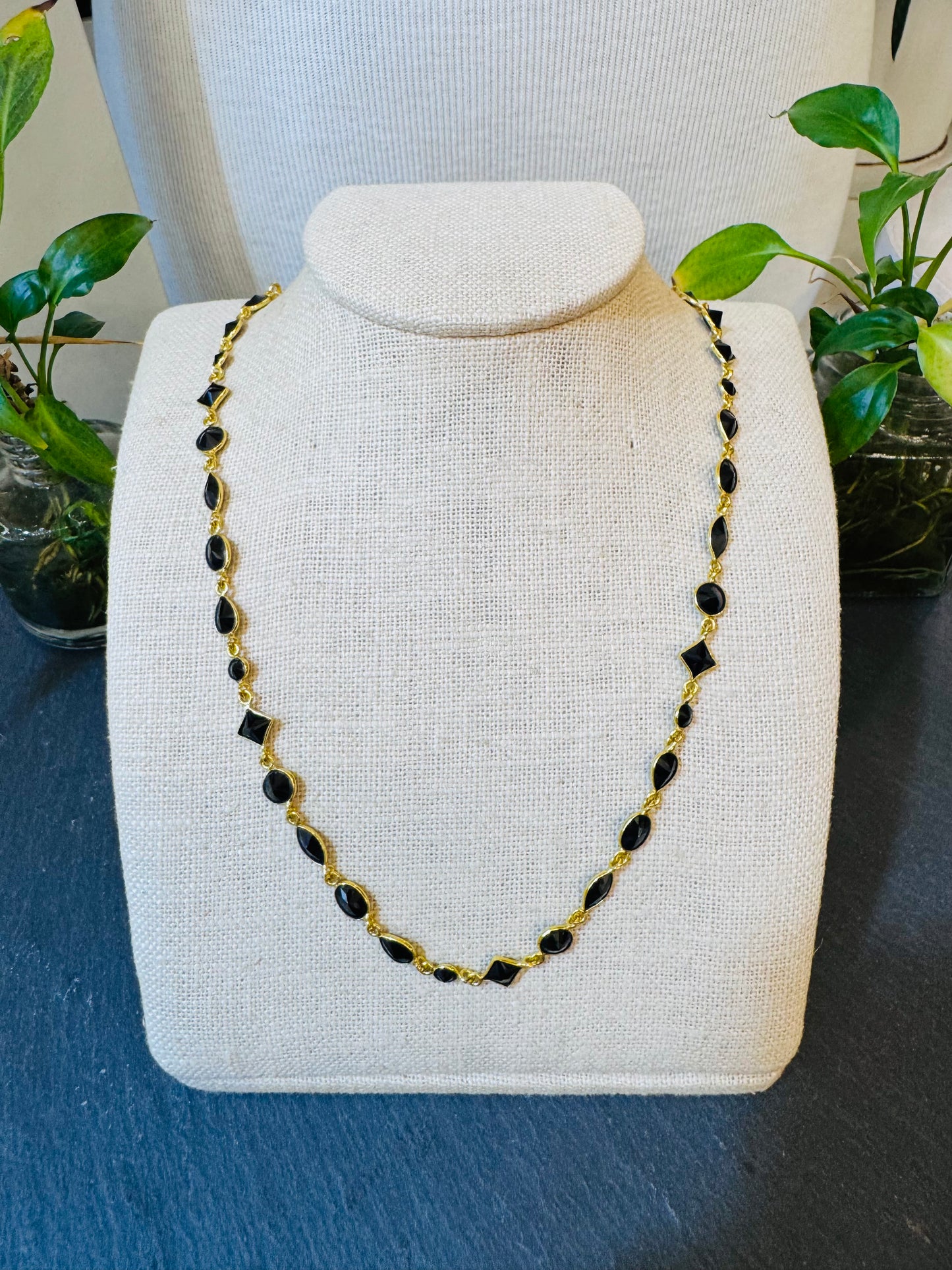 Beautiful Black Onyx Necklace