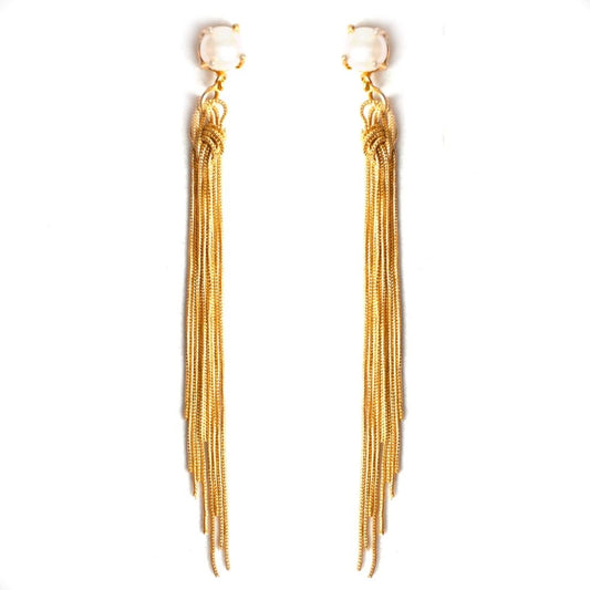 Diva Pearl (Freshwater Pearl Claw) Statement Earrings
