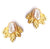 Petal Beaten (Baroque Pearl) Statement Earrings