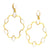 Tyra (Mother of Pearl) Statement Earrings