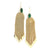 Lola (Green Hydro Quartz) Statement Earrings