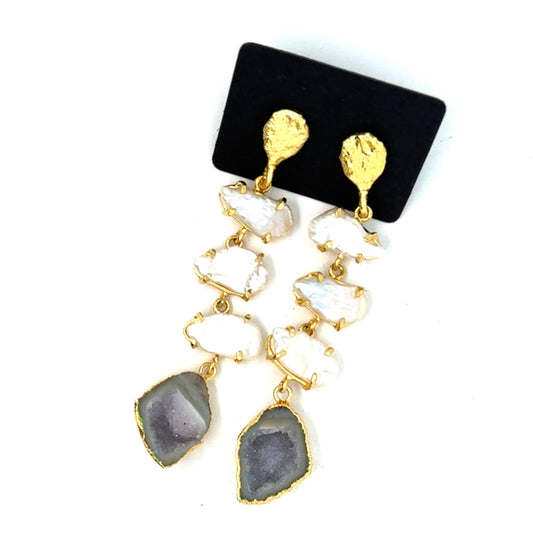 Elegant earrings for women gold silver stud hoop statement jewelry lightweight fashion accessory for daily wear party and wedding